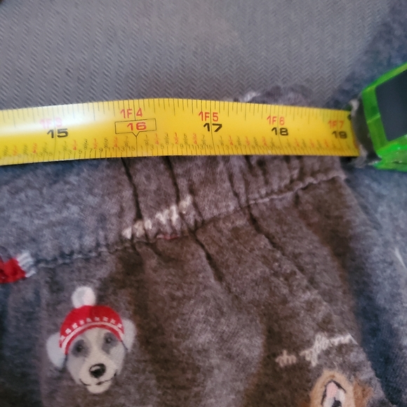 Joyspun Flannel Pajama Pants XL Cute Winter Dogs - Picture 10 of 12